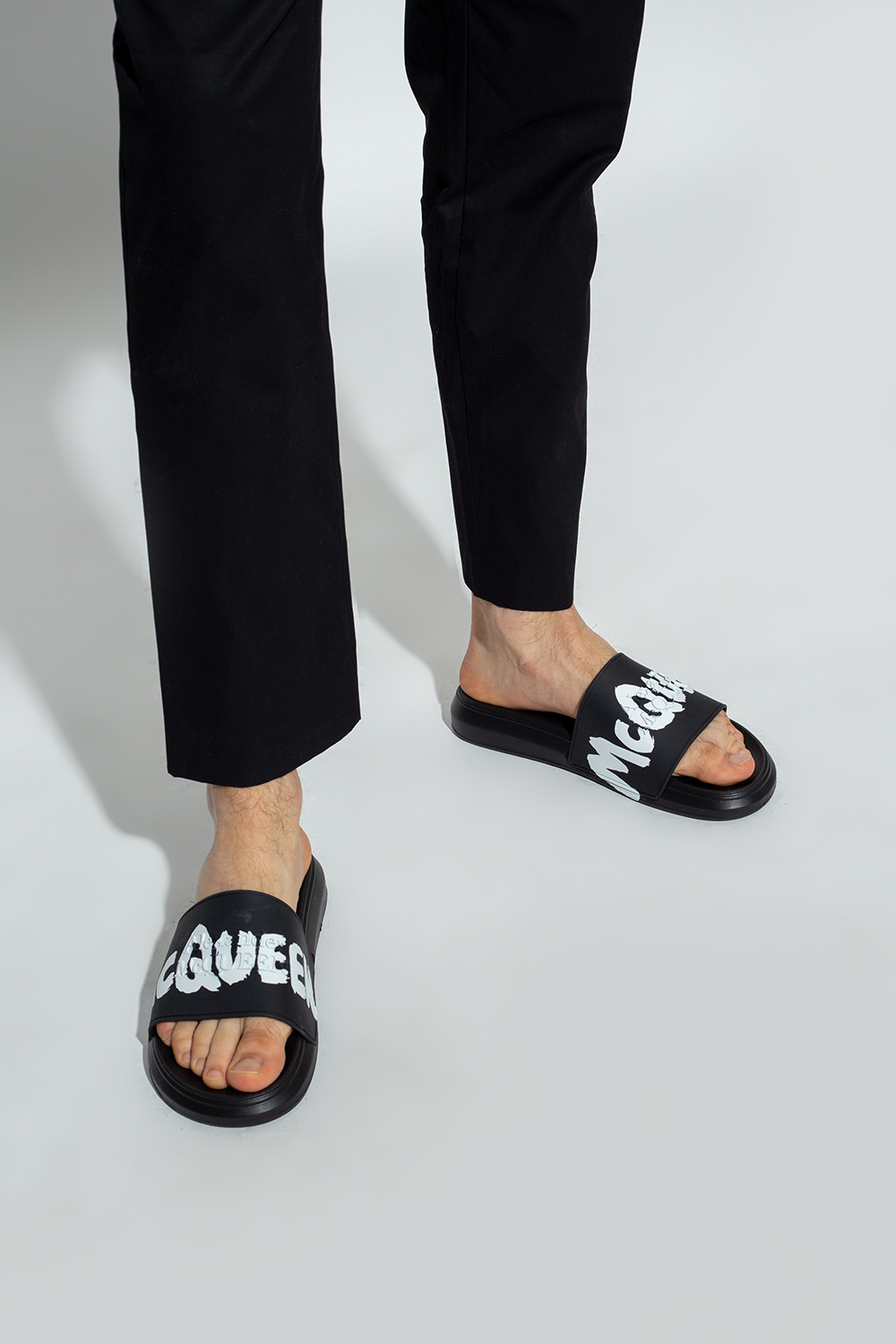 Alexander McQueen Rubber slides | Men's Shoes | Vitkac